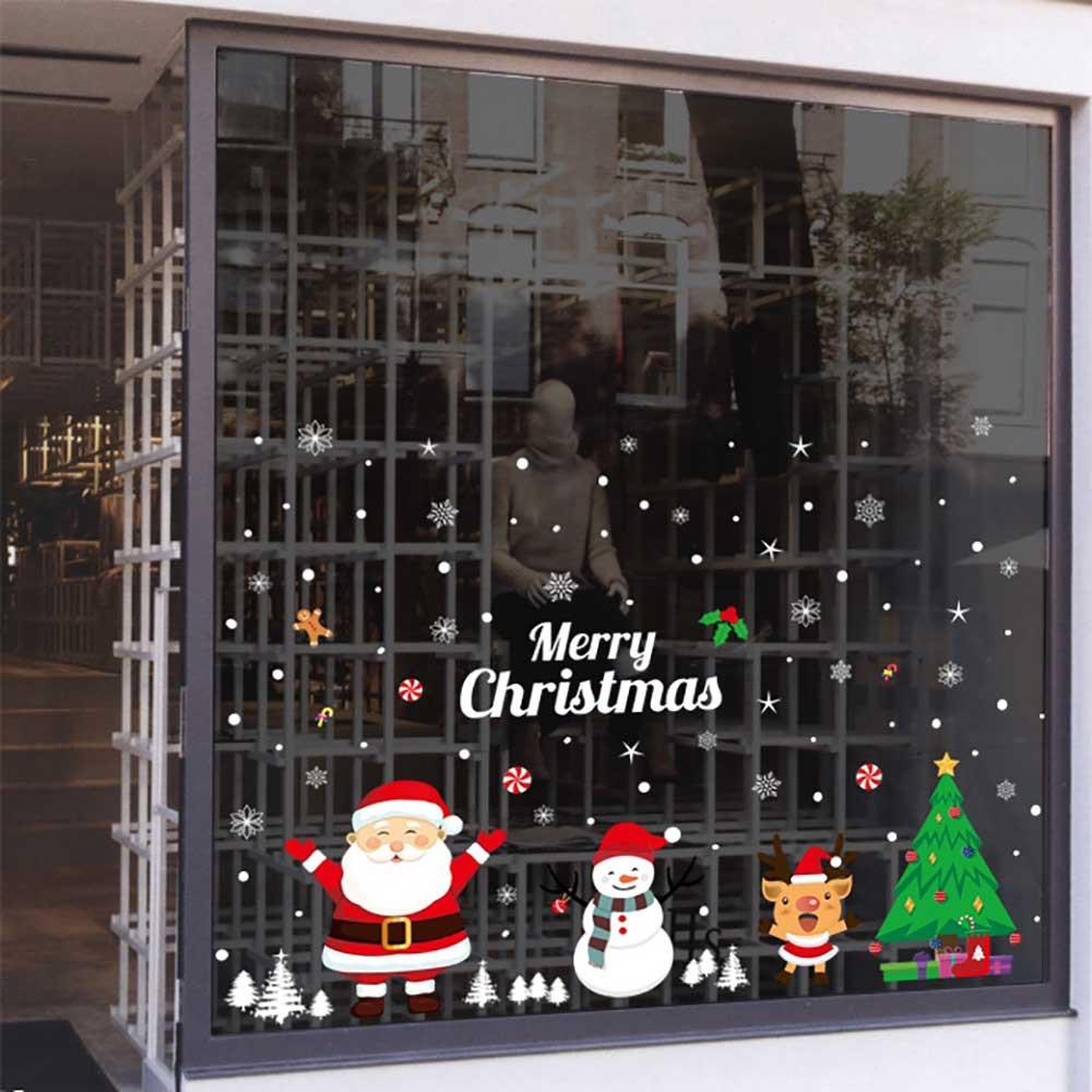 DECAL TRANG TRÍ NOEL 2 MẶT 2021 SỐ 19
