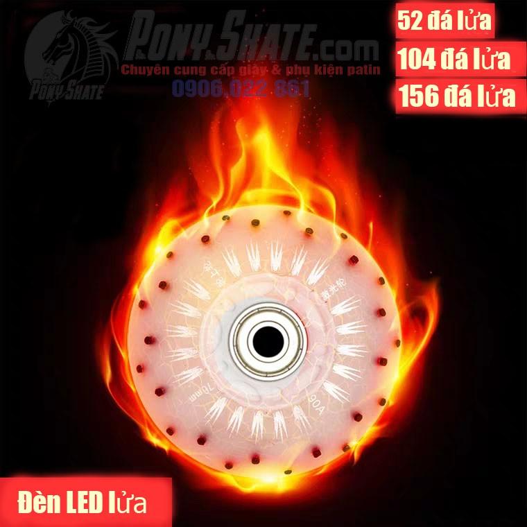 Bánh đèn LED lửa 52 đá, 104 đá, 156 đá