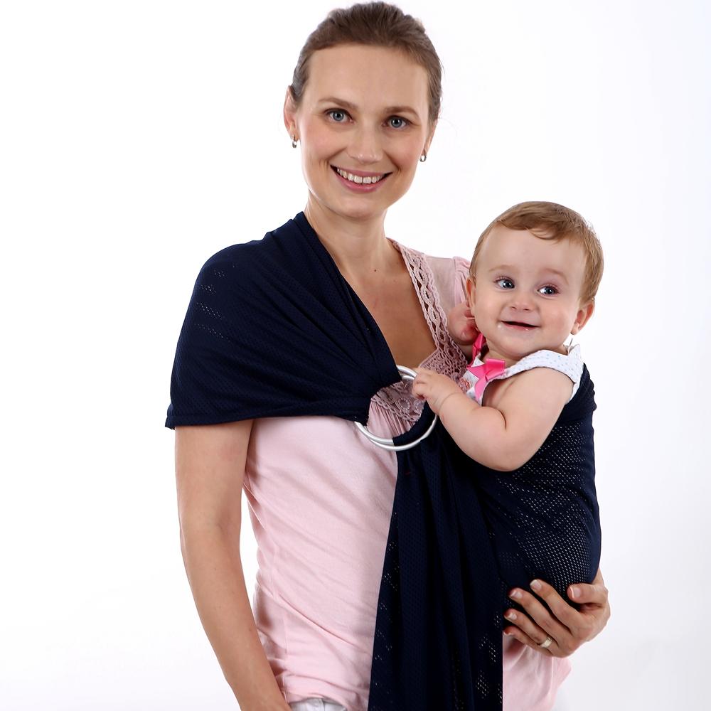 Bé Sơ Sinh Đầm Em Bé Sling Ba Lô 0-3 Yrs Cotton Thoáng Khí Mềm Hipseat Chăn Điều Chỉnh Trẻ Sơ Sinh Bọc