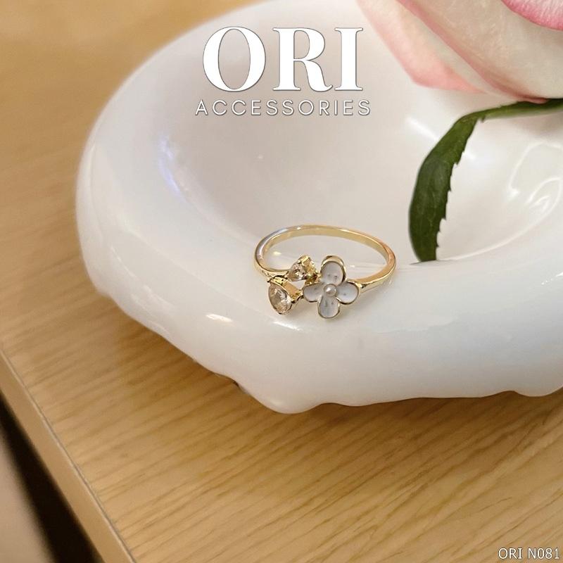 Nhẫn nữ cánh hoa Roxana xinh xắn ORI ACCESSORIES N081