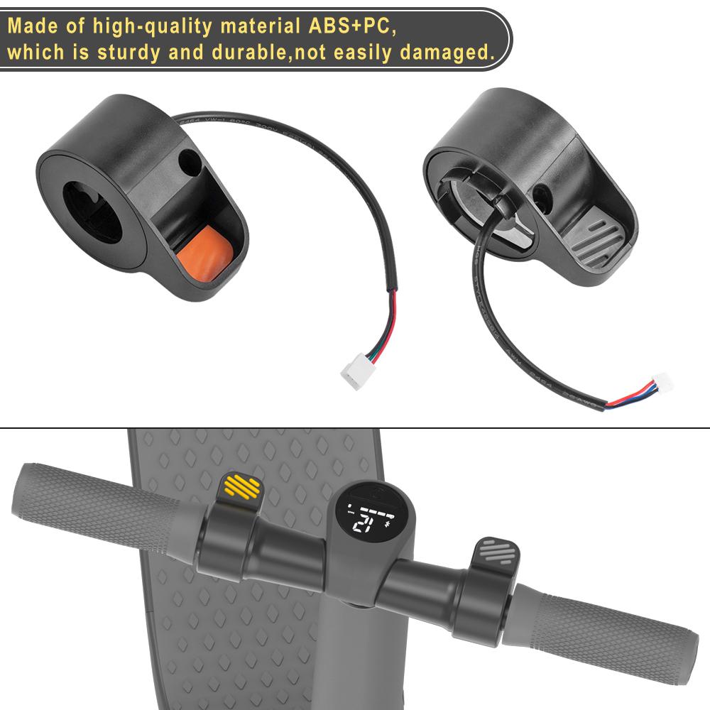 Ngón tay ga cho NineBot E22 E22E E25 E45 Phanh và Máy gia tốc Phanh và Máy gia tốc Hội trường bên phải Bộ phận bên phải Color: throttle