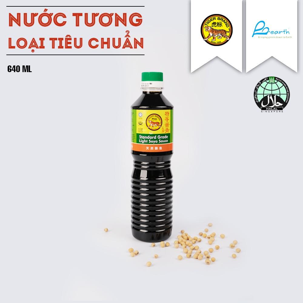 NƯỚC TƯƠNG LOẠI TIÊU CHUẨN TIGER BRAND - TIGER BRAND STANDARD LIGHT SOYA SAUCE (320ML/640ML)