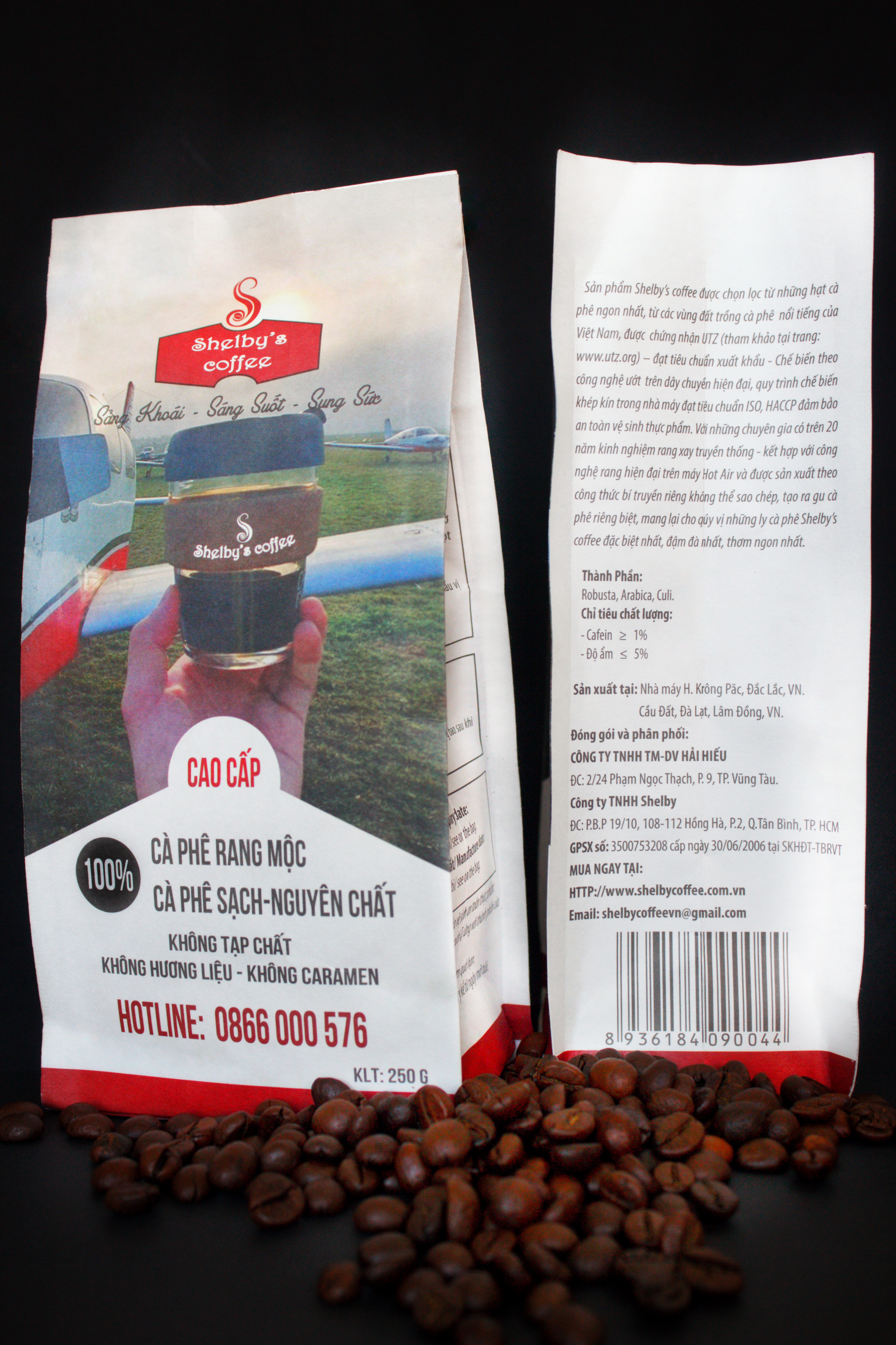 CÀ PHÊ CAO CẤP SHELBY DÀNH RIÊNG CHO CÁC BẠN TRẺ 250GR - CLASSIC EXPRESSO