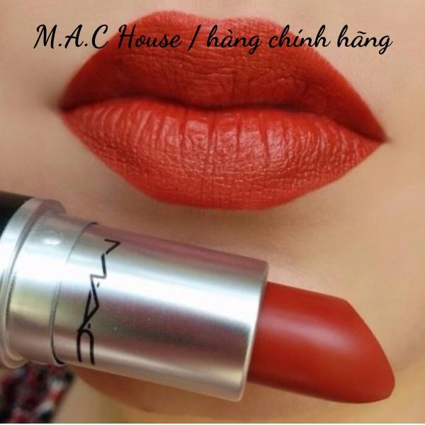 Son MAC Powder Kiss, lên màu chuẩn, thỏi son cực lì và độ bám màu tốt
