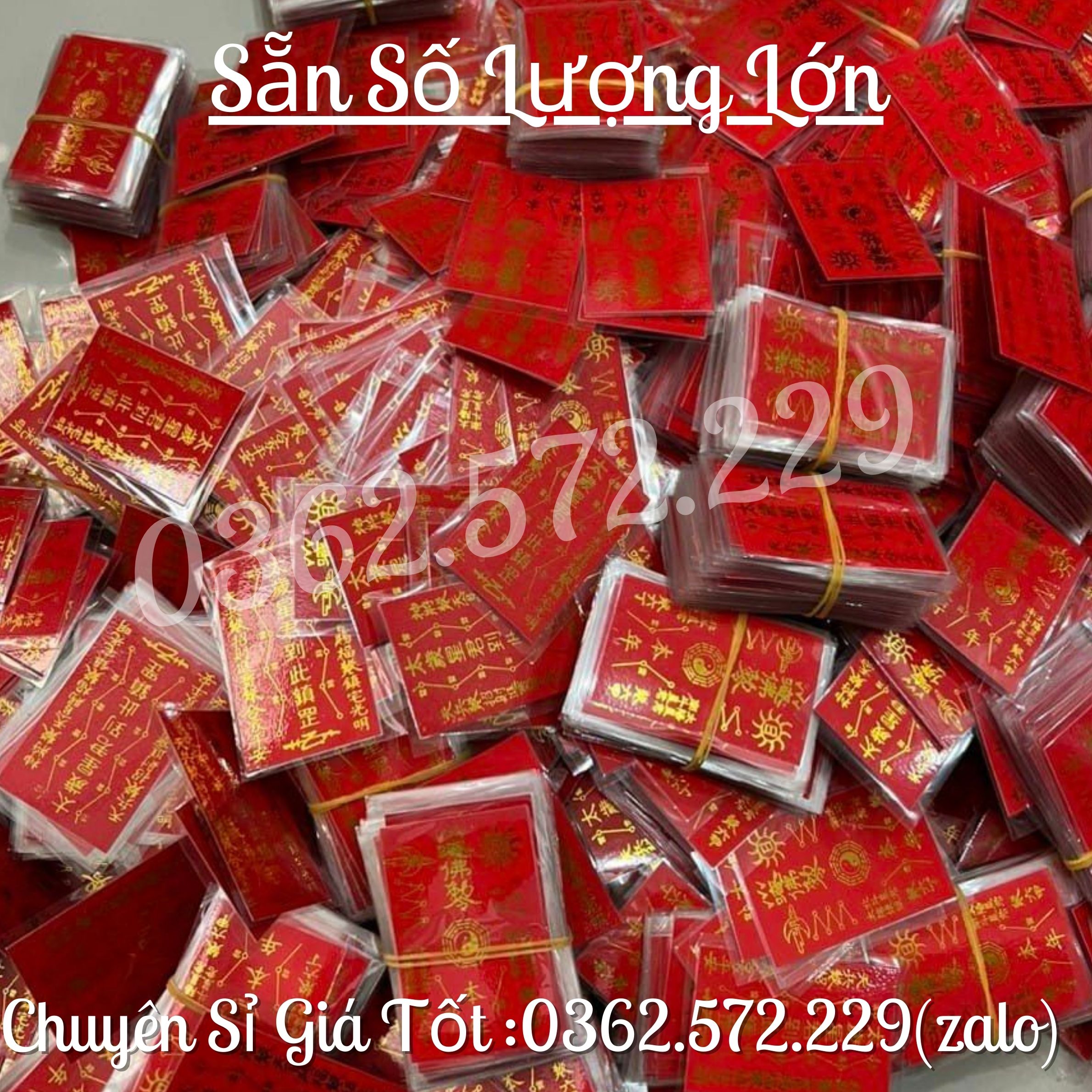 Thẻ Thái tuế đỏ 2023 ép plastic phù hợp bỏ ví, ốp lưng điện thoại