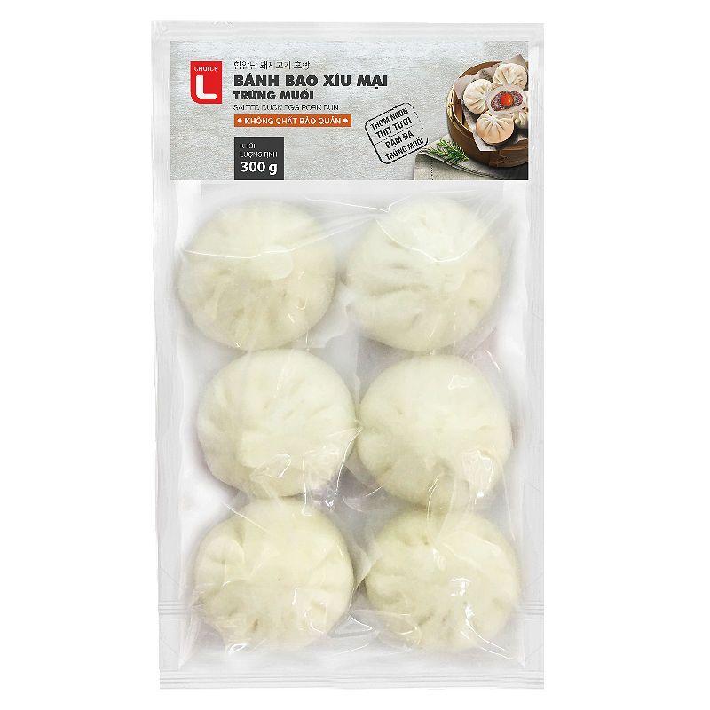 Bánh Bao Xíu Mại Trứng Muối Choice L Gói 300G – 8936077110422