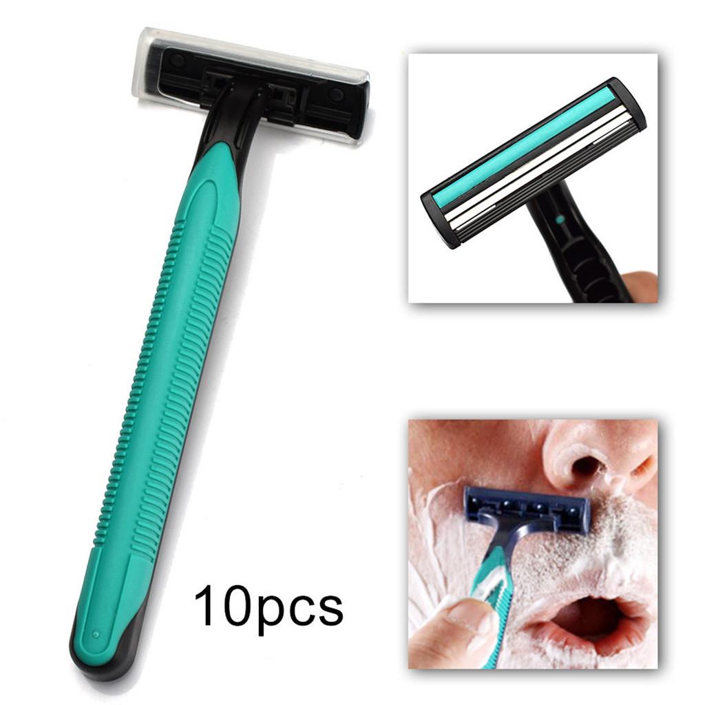 3x Pack of 10 Monthly Beard Razors for Disposable