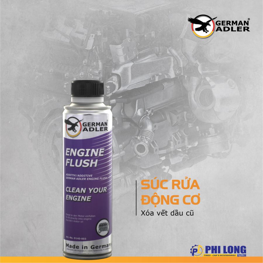 Dung dịch vệ sinh hệ thống khí thải GERMAN ADLER ENGINE FLUSH