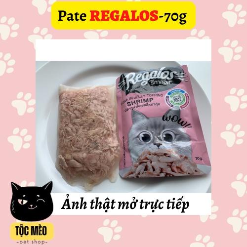 Pate dinh dưỡng cho mèo REGALOS- gói 70g