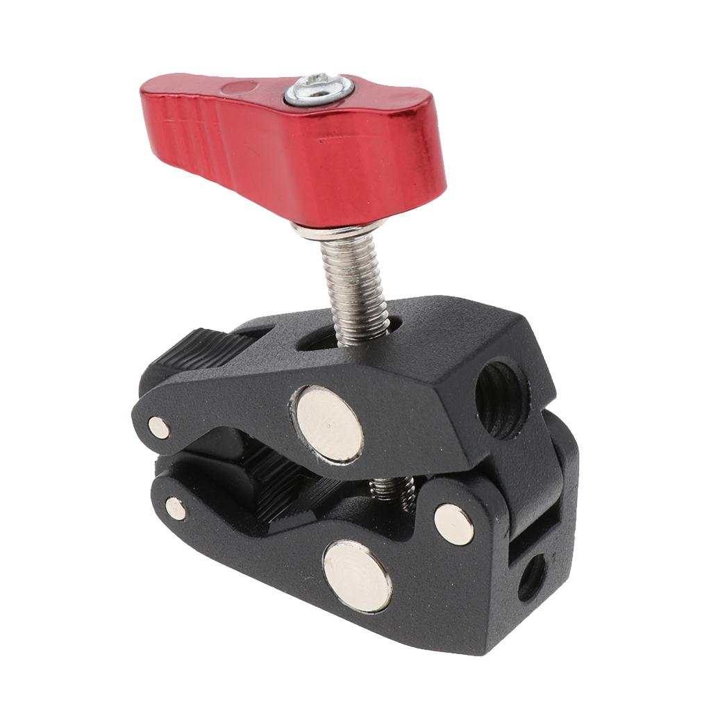Super Clamp Clamp Photography with 1/4 Inch And 3/8 Inch Threaded Rod Clamp