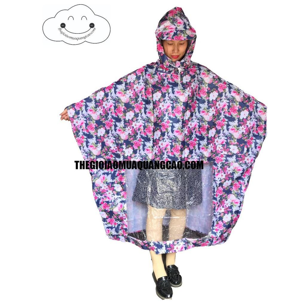 Áo mưa 2 đầu cánh dơi Vải dù cao cấp hàng Việt Nam siêu bền, đẹp