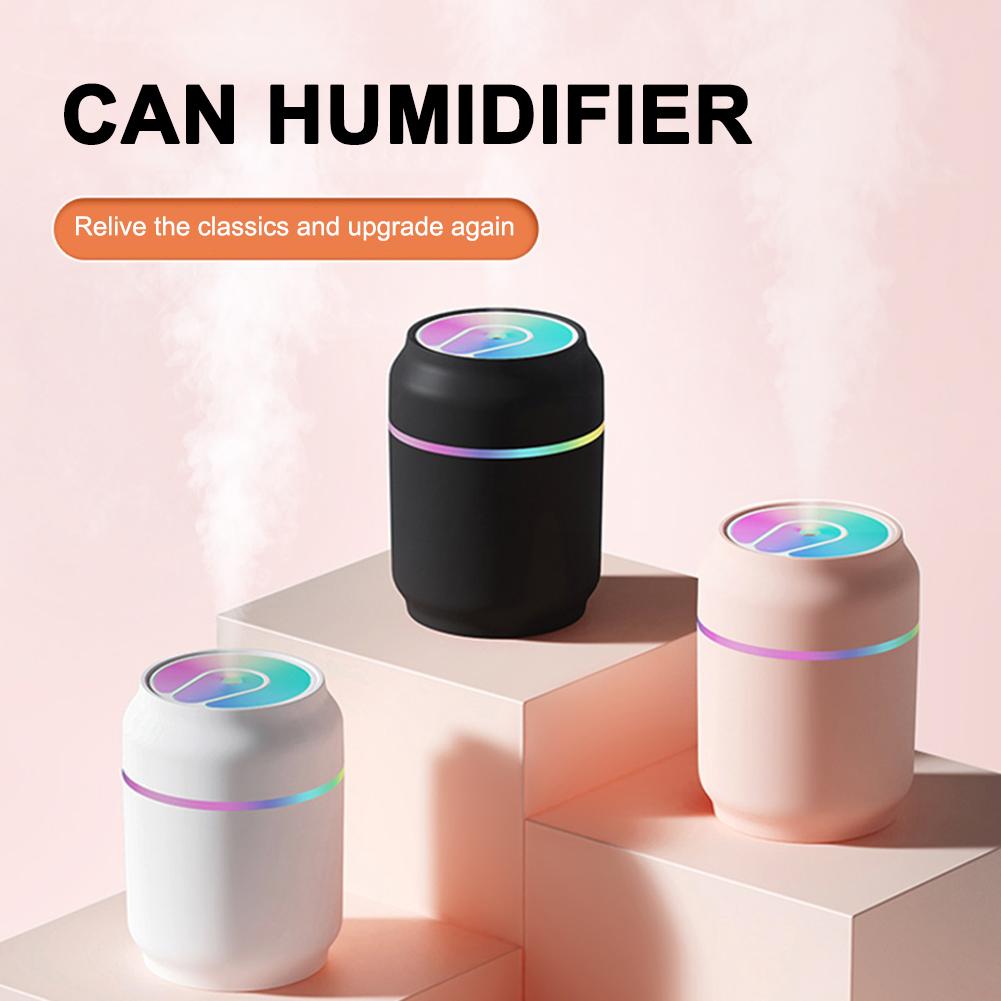 Máy Phun Sương Tạo Ẩm Không Khí Cho Nhà Máy Phun Sương Tạo Độ Ẩm Hương Thơm Khuếch Tán USB Máy Lọc Máy Khuếch Tán Tinh Dầu Phun Sương Tạo W/LED Ban Đêm ánh Sáng