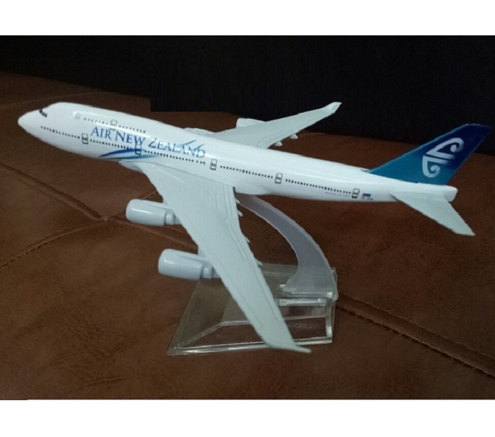 Mô hình máy bay tĩnh B747 Air New Zealand 16cm