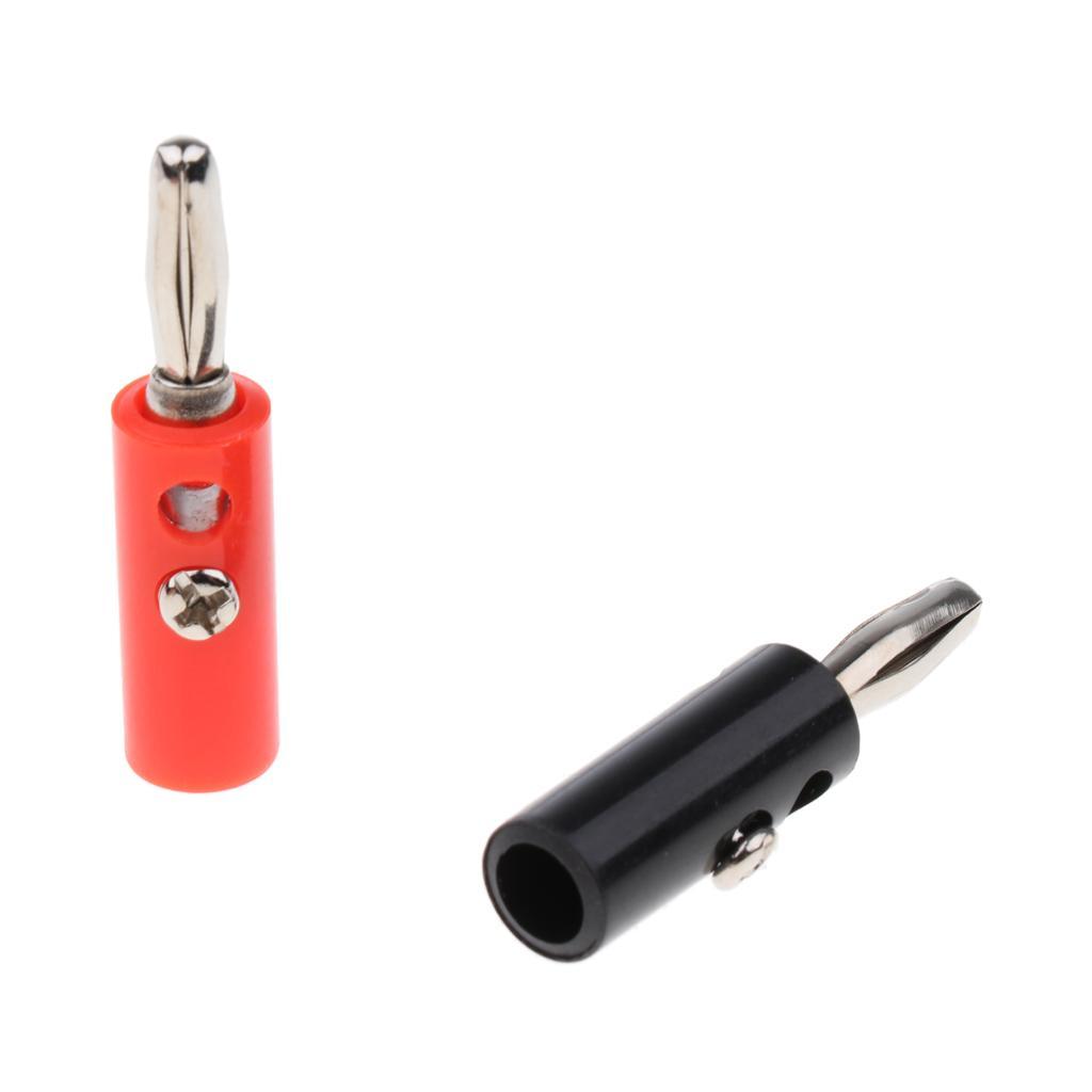 4mm 5 Pcs   and 5 Pcs   Connectors Adapter