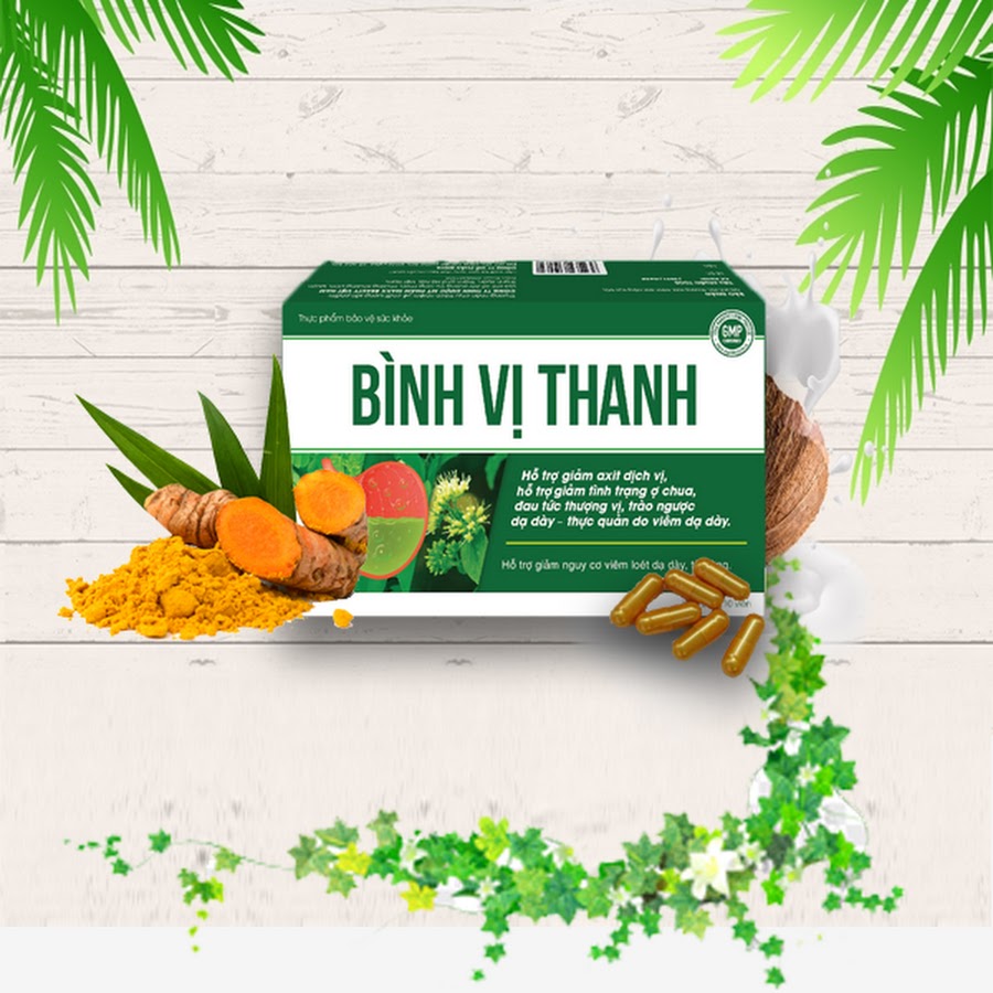 Bình Vị Thanh - Viên Uống Hỗ Trợ Đẩy Lùi Chứng Trào Ngược & Khó Tiêu Ở Dạ Dày Tá Tràng