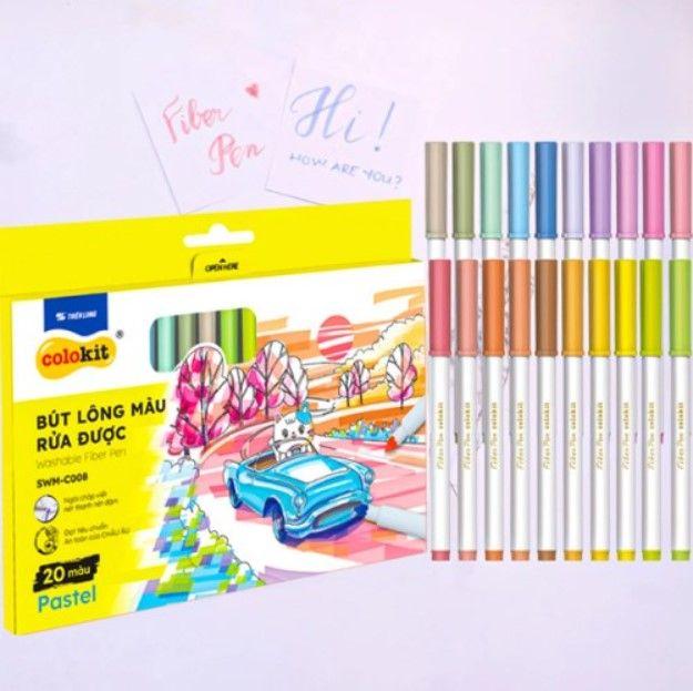 Bút Lông Màu Rửa Được Swm-C008 20 Màu