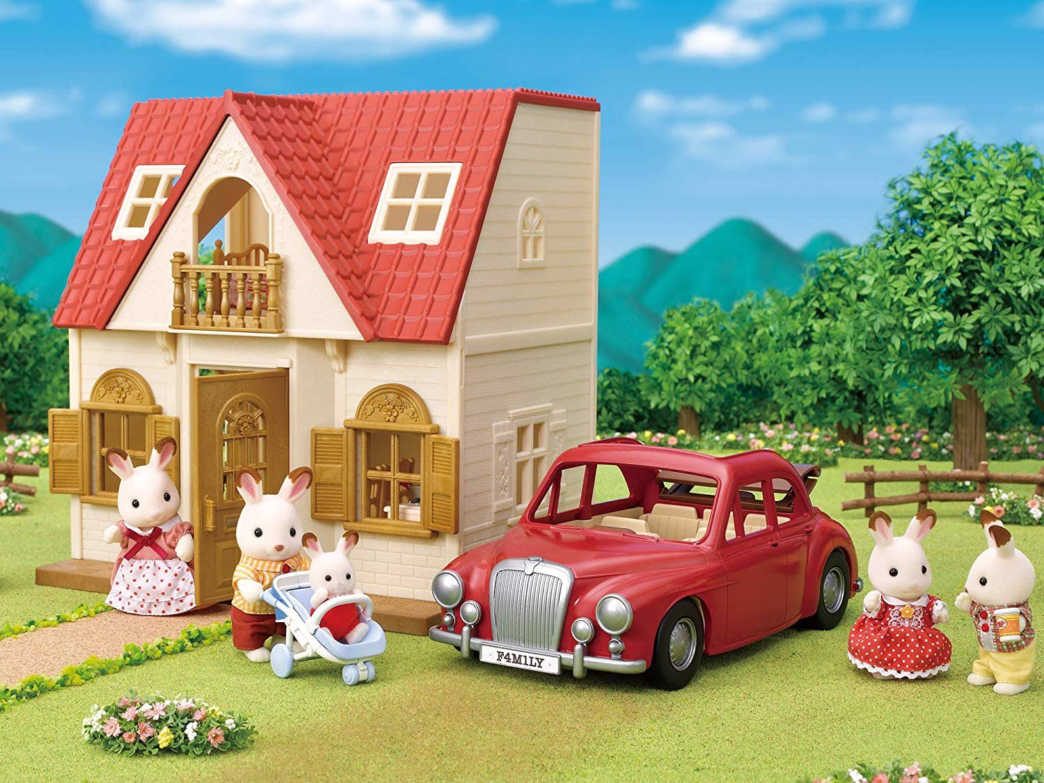 Đồ chơi nhập vai Xe du lịch gia đình Sylvanian Families