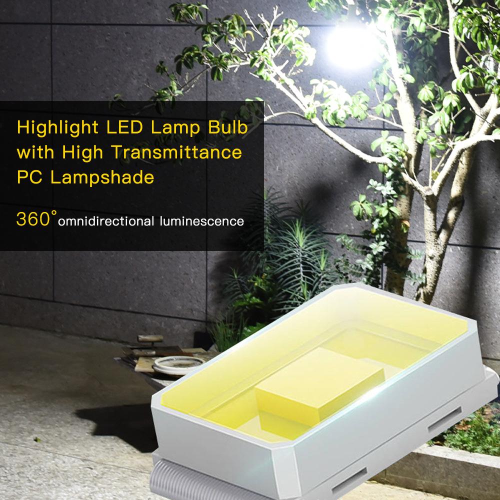 Đèn năng lượng mặt trời , đèn led ngoài trời, Điều khiển từ xa với móc cầm tay