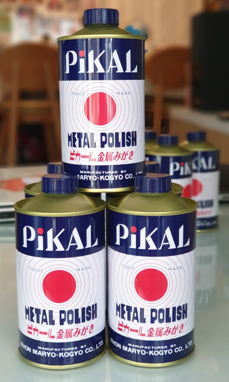 Combo 02 Bình Dầu đánh bóng kim loại Pikal Metal Polish 300g nhập khẩu từ Nhật Bản
