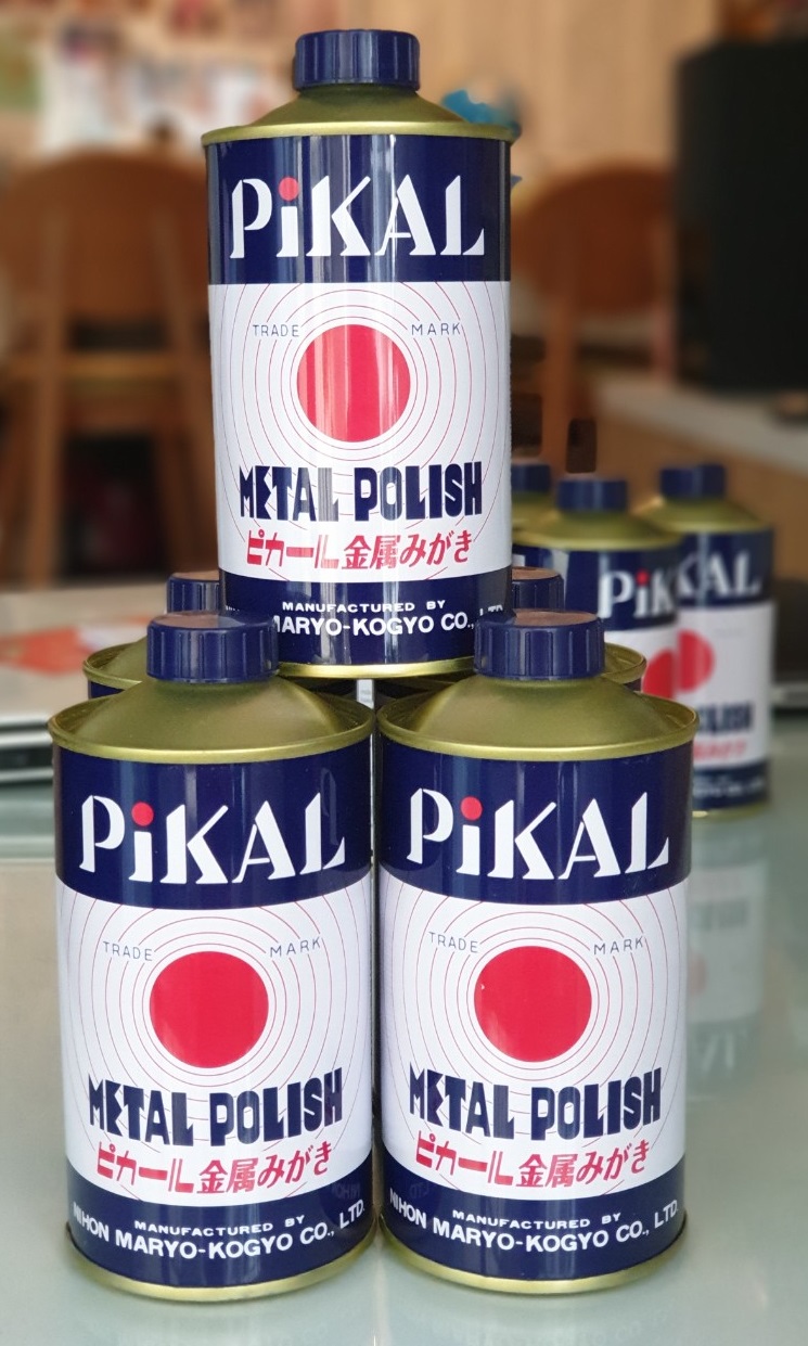 Combo  02 Bình Dầu đánh bóng kim loại Pikal Metal Polish 300g nhập khẩu từ Nhật Bản