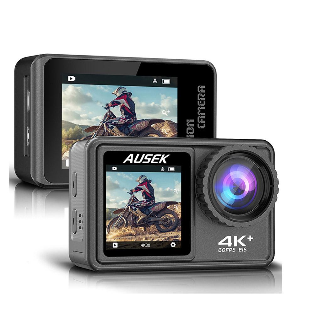 4K Action Camera Outdoor Waterproof Sport Camera 4K 60FPS With Screen Video DV Dash Cam Bike Motorcycle Car DVR