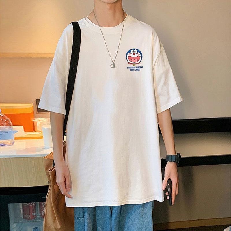 ÁO THUN UNISEX NAM NỮ CÓ BIG SIZE HÌNH DORAEMON