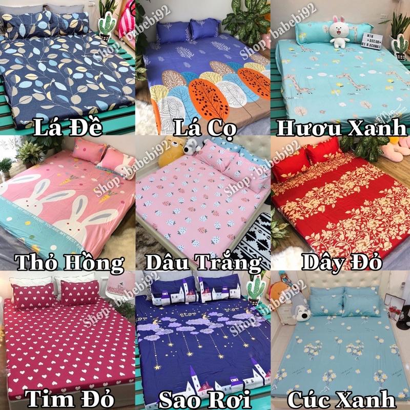 Ga Trải Giường Và Vỏ Gối Poly Cotton M6/M8 Nhiều Mẫu Tùy Chọn