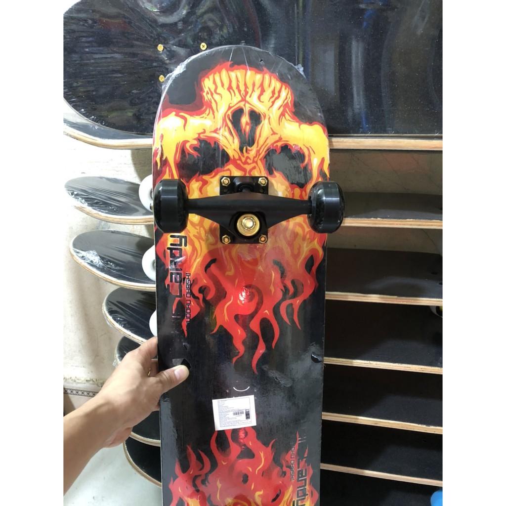 Ván trượt Skateboard cao cấp CHỚP LỬA NAM CHÂM - NỌC ĐỘC BỌ CẠP đẳng cấp QUỐC TẾ