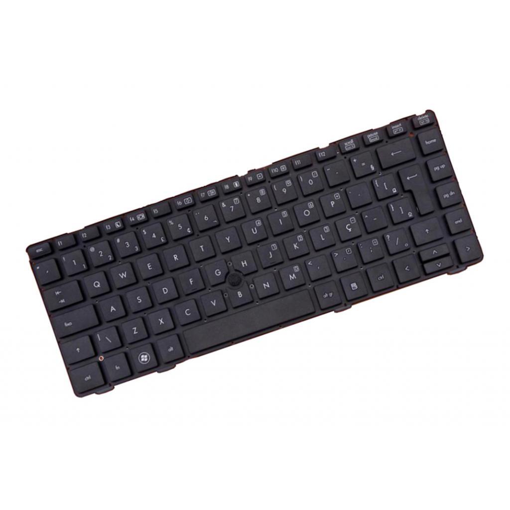 For HP 6460b 6465b 6475b 8460p 8460w Laptop Brazil Keyboard With Stick Point