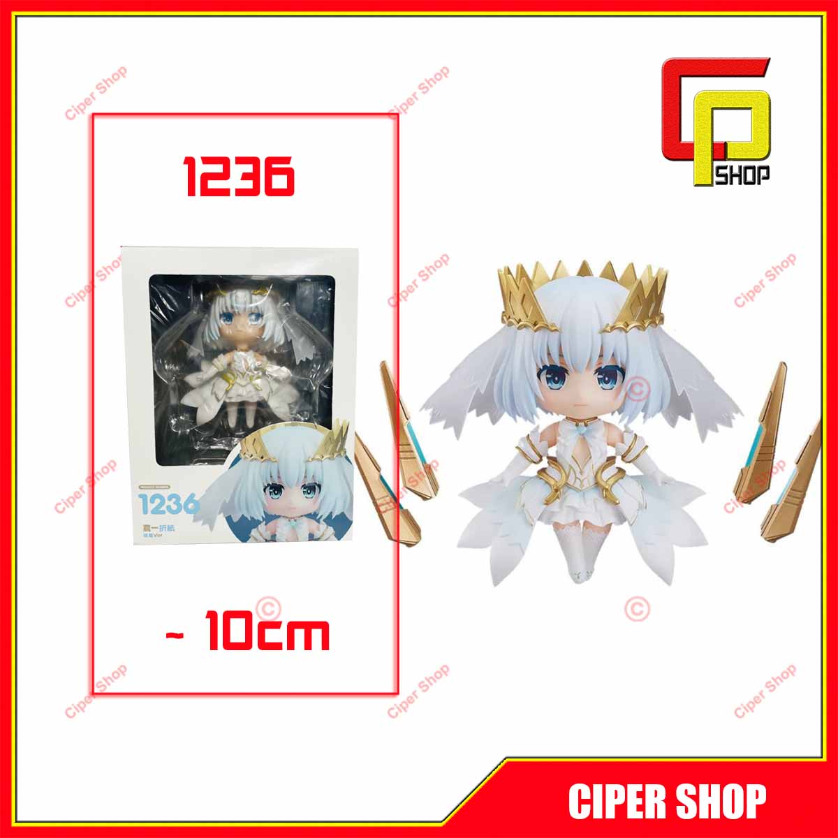 Mô hình Nendoroid 1236 - Nendoroid Origami Tobiichi - Mô hình Date A Live
