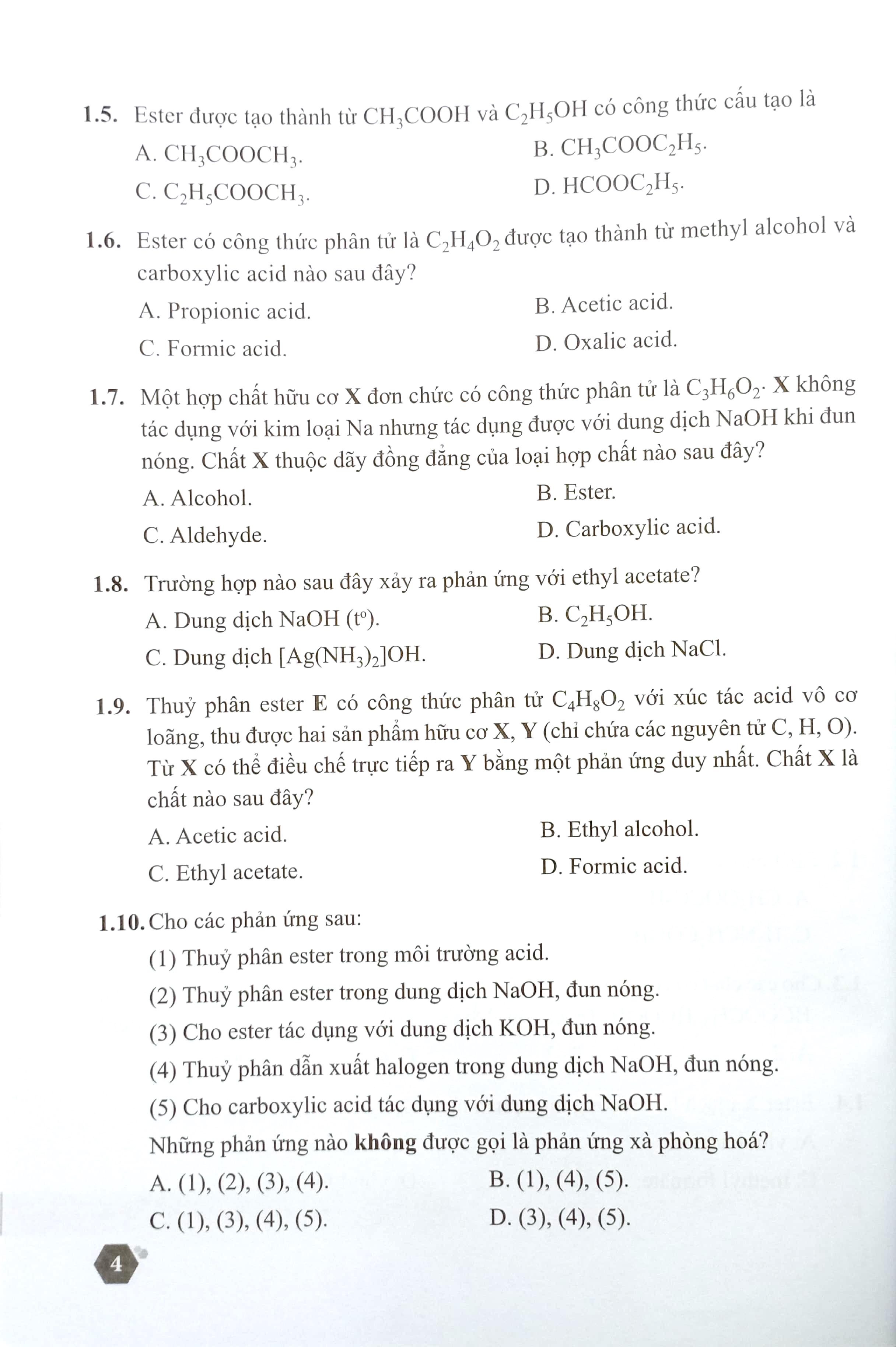 Bài Tập Hóa Học 12 (Cánh Diều) (Chuẩn)