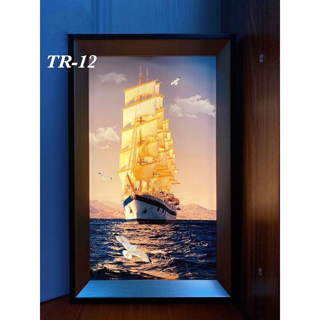Đèn tranh LED trang trí nội thất sang trọng với 3 chế độ ánh sáng hiện đại .
