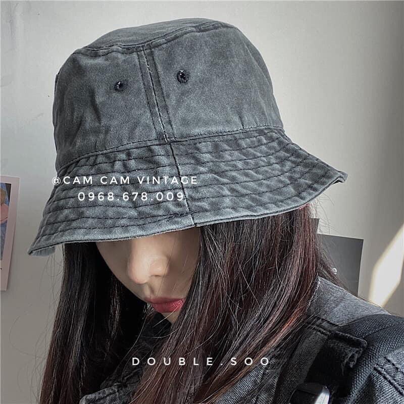 MŨ BUCKET DENIM NÓN BUCKET BÒ JEANS