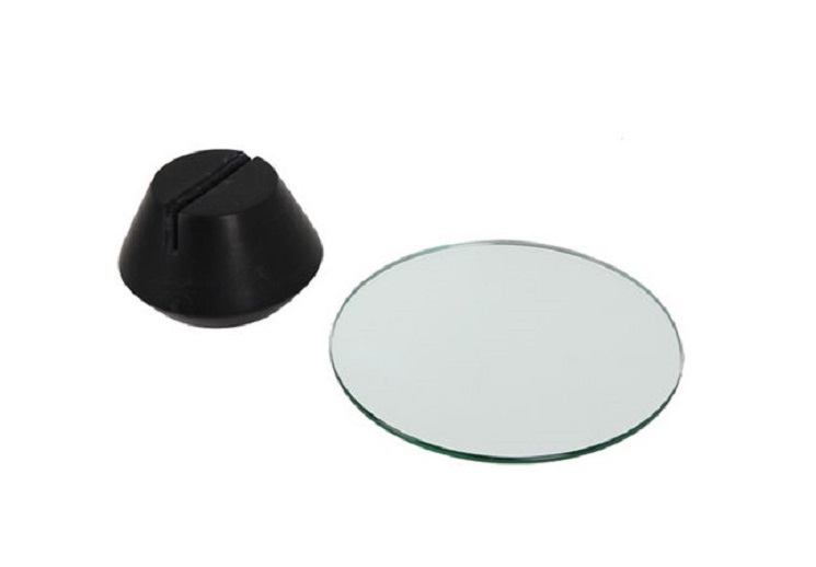 Gương để bàn Monote Claire Marble kèm đế giữ gương bằng đá tự nhiên cao cấp