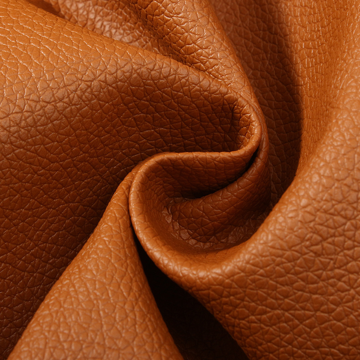 Vải da simili PVC - vải PU - vải giả da làm handmade - khổ 1,4m màu nâu da bò