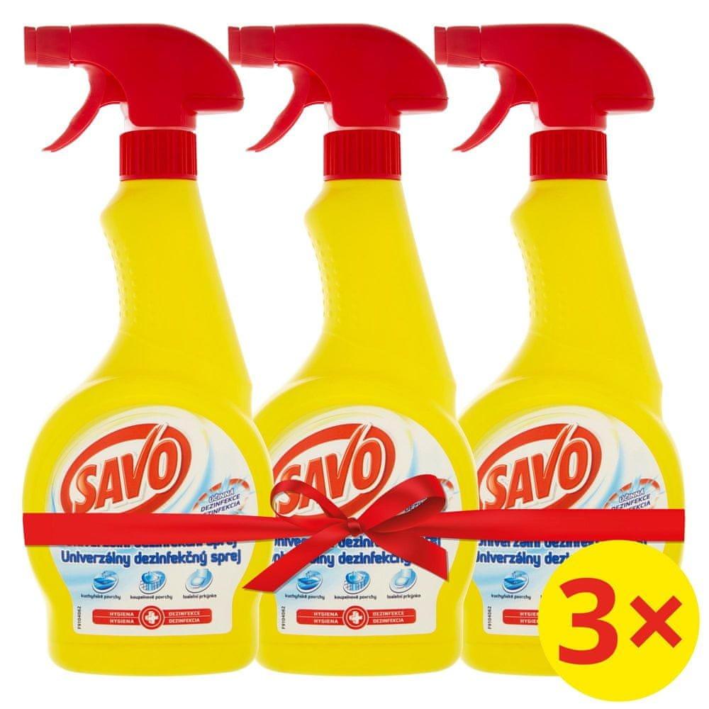 Bình Xịt Tẩy Rửa Đa Năng Savo Universal 500ml Nhập Khẩu EU