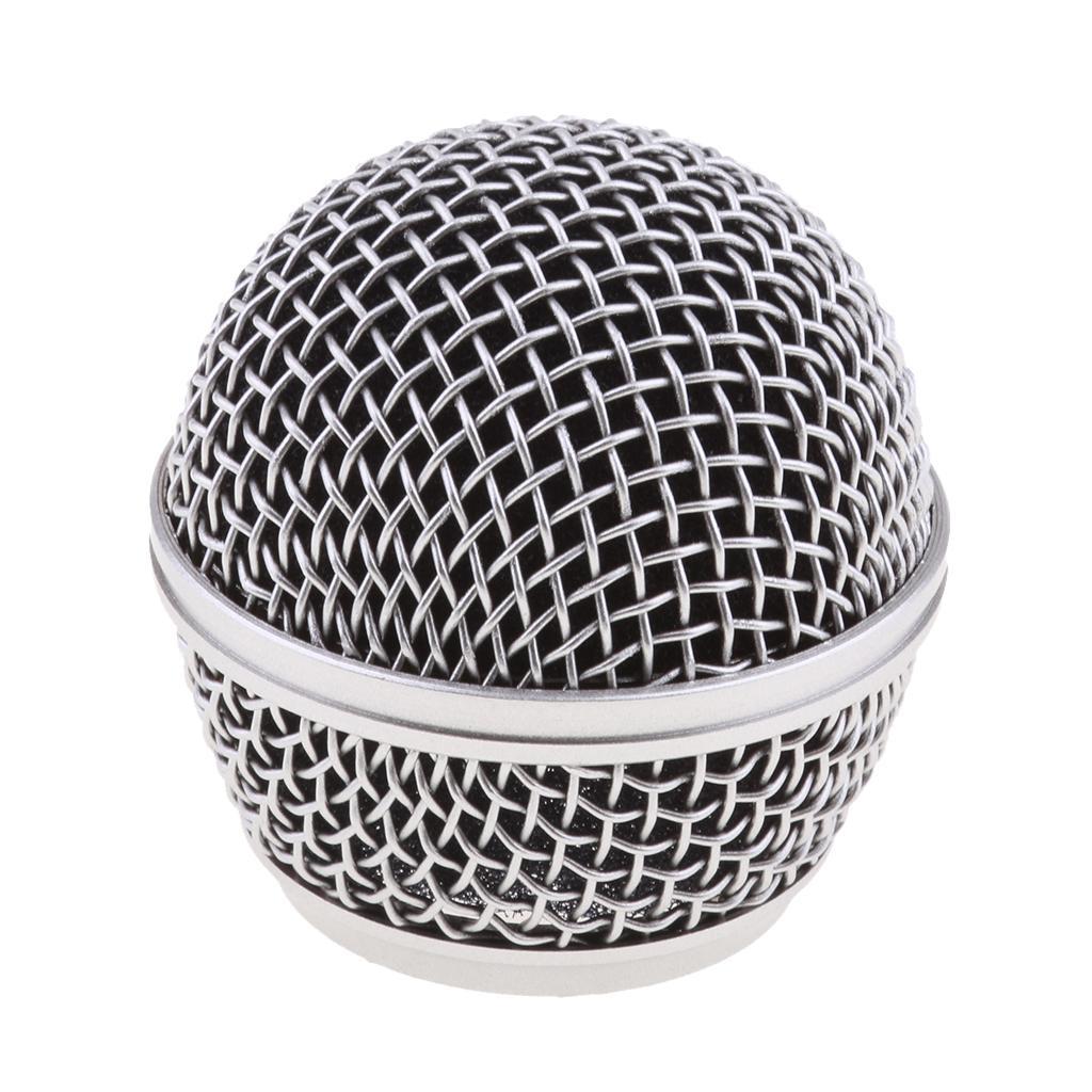 KTV Handheld Wireless Mic Microphone Ball Head Mesh Grill