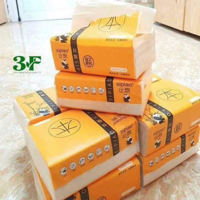 Giấy Ăn Gấu Trúc Sipiao Thùng 30 Gói