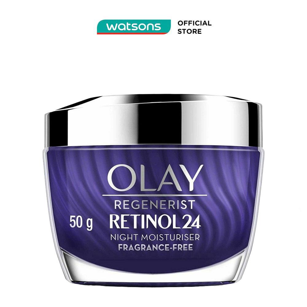 Kem Dưỡng Ban Đêm Olay Regenerist Retinol24 Tái Tạo Da Night Moisturiser 50g