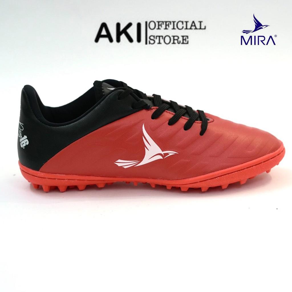Giày đá bóng cỏ nhân tạo Mira Hùng Dũng 16 Đỏ thể thao nam chính hãng chất lượng - HD001