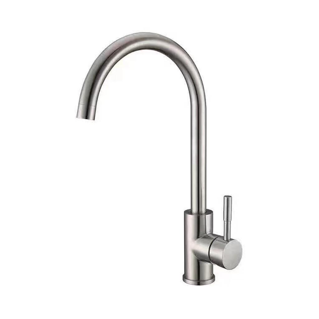 COMBO Chậu Đúc inox100%/ Chậu rửa chén bát inox 100% kèm xả chậu+ Rổ inox304 gác chậu+ chén nóng lạnh inox304