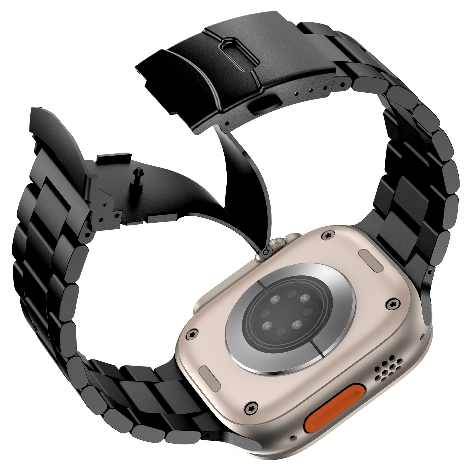 Dây Hợp Kim Titan Classic cho Apple Watch Series 4/5/6/7/8/9/SE3/10/11 &amp; Apple Watch Ultra 1/2/3 Size 44/45/46/49mm - Hàng Chính Hãng