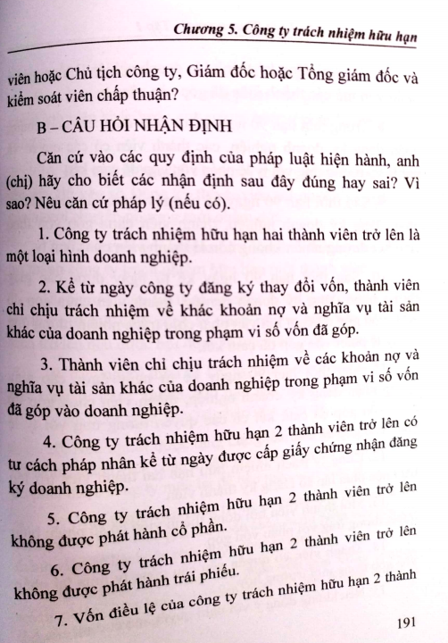 Tài liệu ôn tập môn Luật thương mại - tập 1