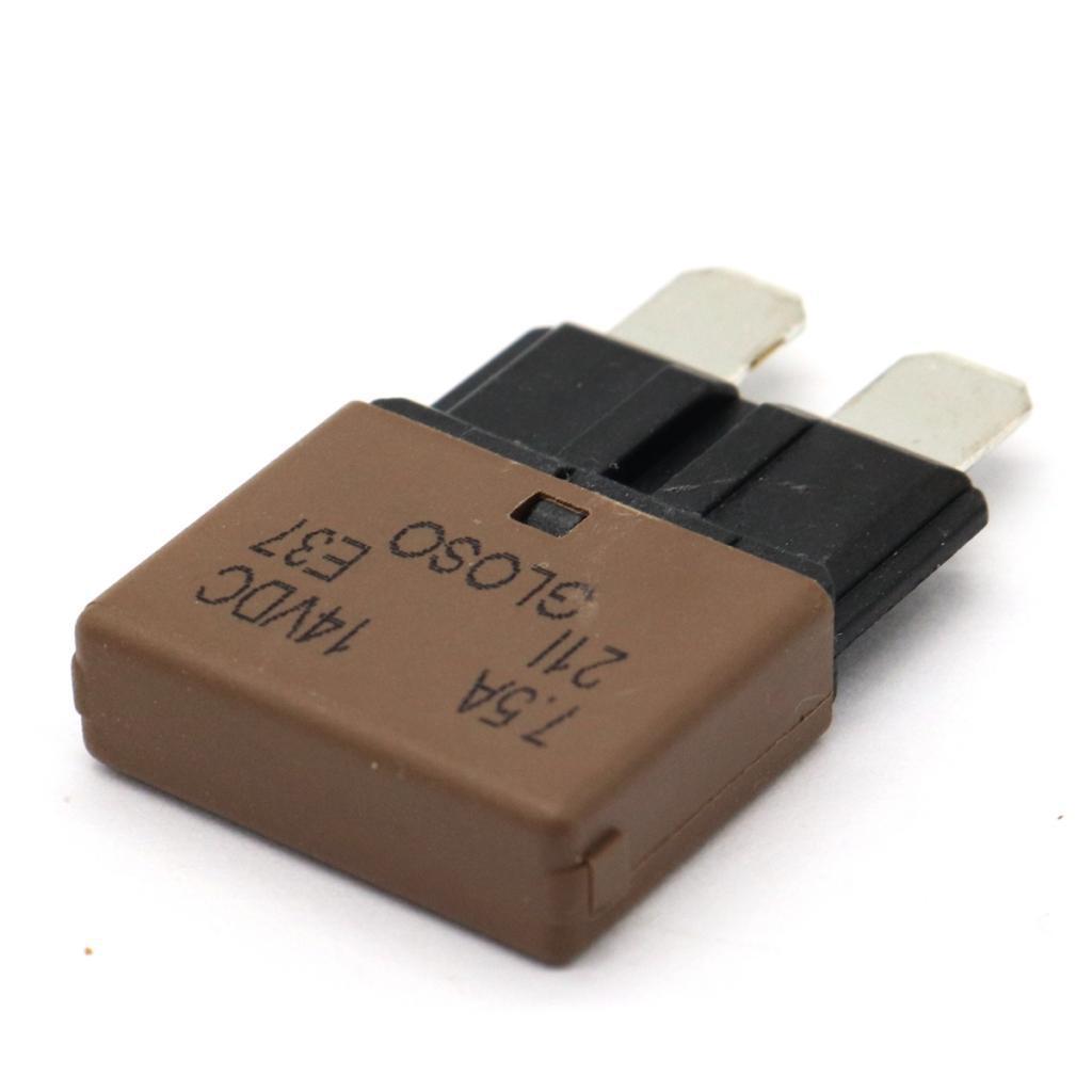 7.5Amp Mini Automatic Reset -Style Circuit Breaker for Car Truck Marine
