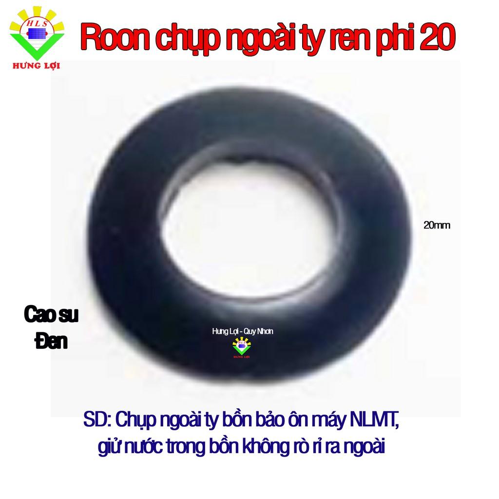 10 gioăng (ron) chụp ngoài silicon chịu nhiệt phi 20 dùng cho máy nước nóng năng lượng mặt trời