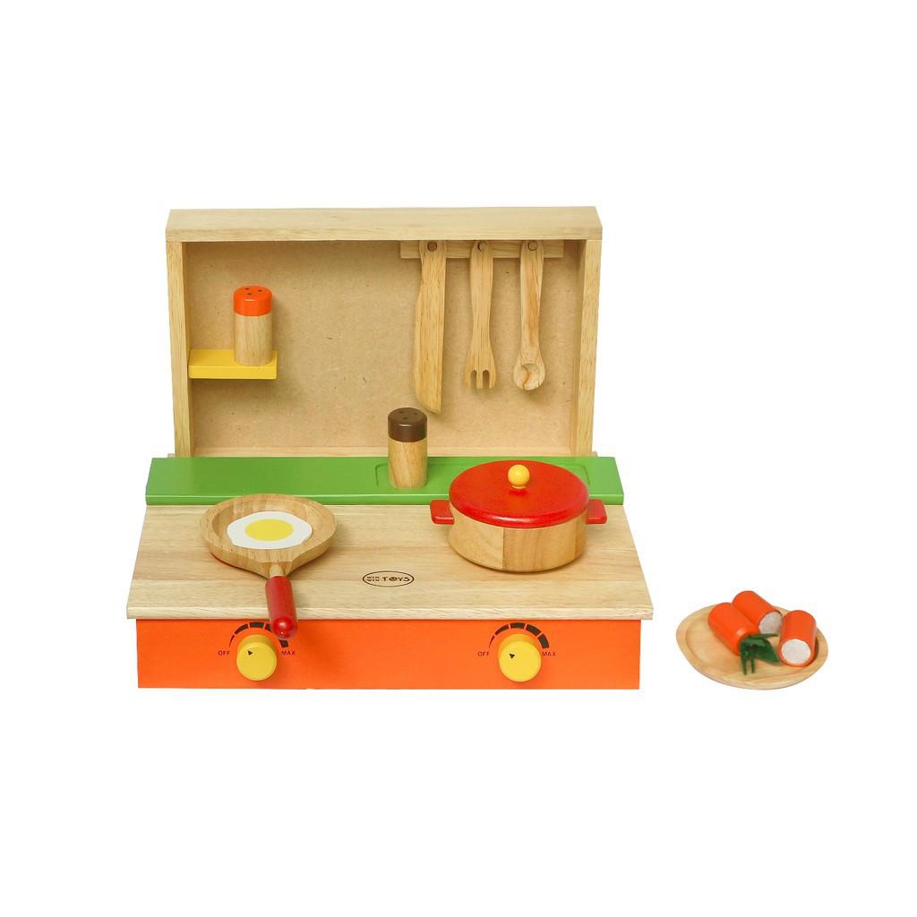 Bộ Nấu Ăn Winwintoys-Đồ Chơi Gỗ Giáo Dục Thông Minh Cho Bé Gái Từ 3 Tuổi - Phát Triển Khéo Léo, Kỹ Năng Vận Động