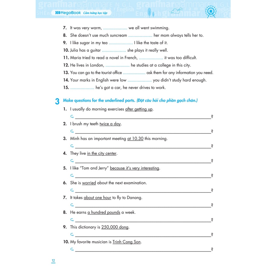 Ngữ Pháp Tiếng Anh Nâng Cao Lớp 6 - Tập 2