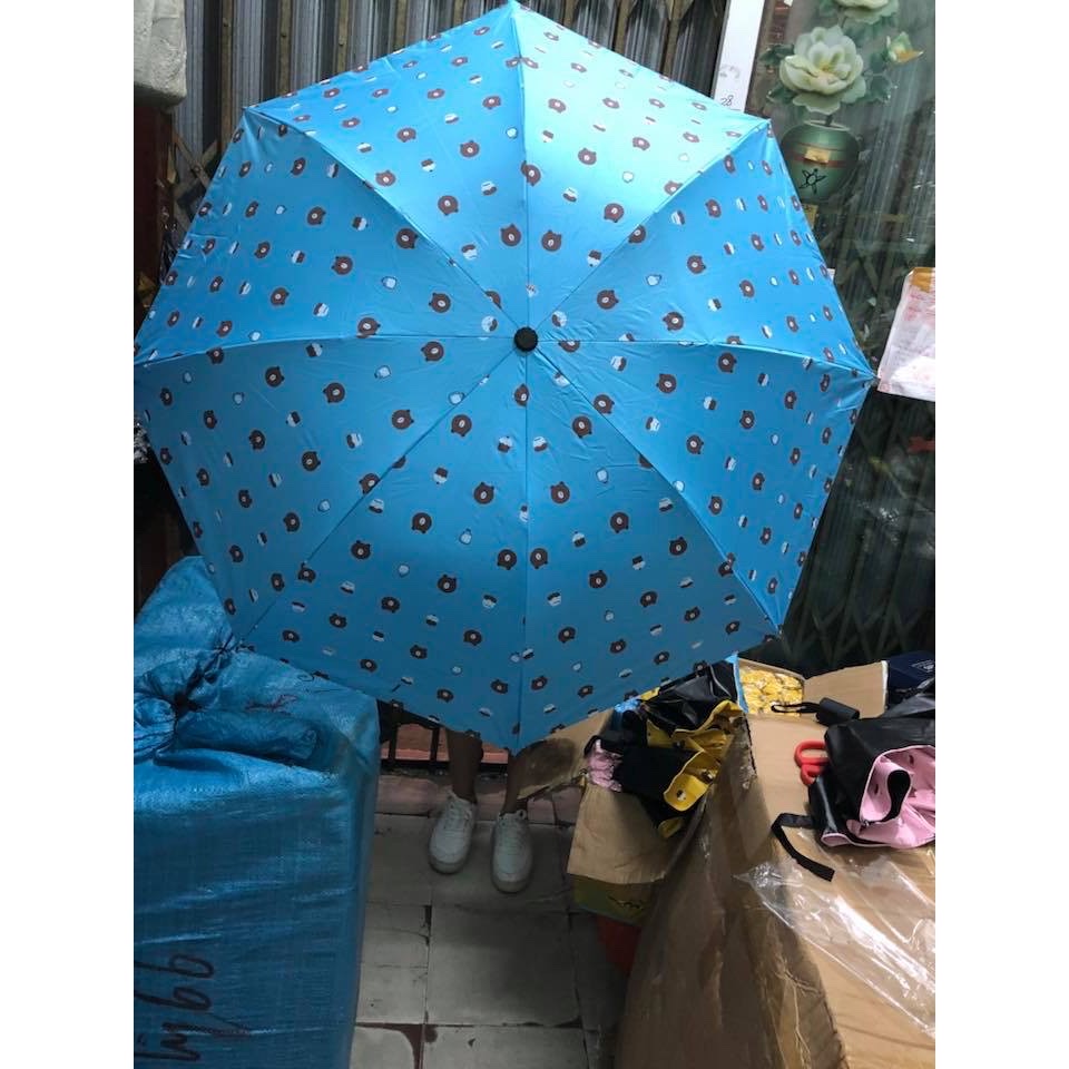Ô dù đi mưa , che nắng vải dù gấp gọn ,chống thấm nước ,chống tia UV , trẻ trung , hiện đại hình gấu dễ thương cute nhiều màu nhỏ gọn dễ dàng mang theo mọi nơi