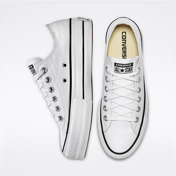 Giày Converse trắng Chuck Taylor All Star Lift Low Top - 560251C