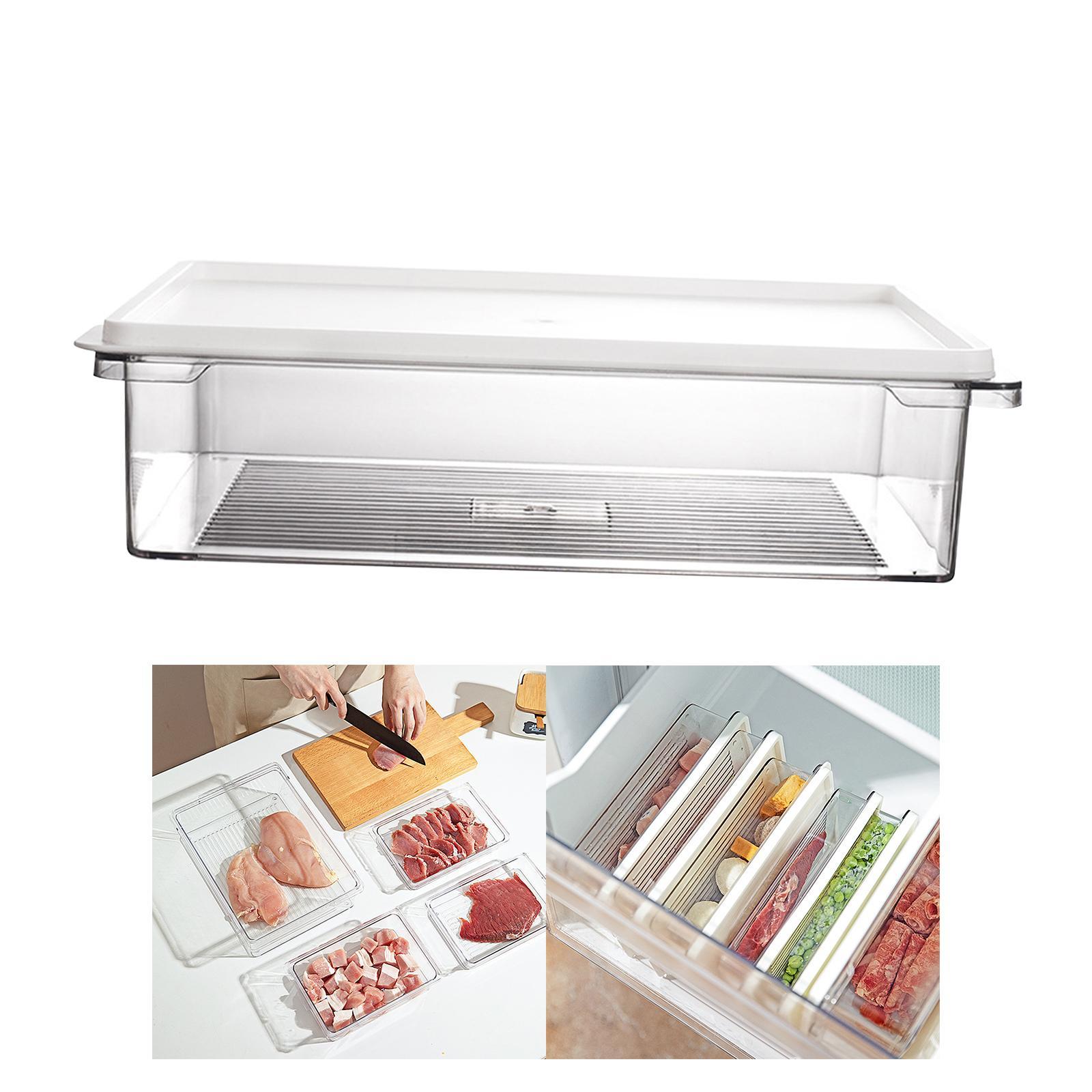 Bin containers kitchen freezer organizer .3L